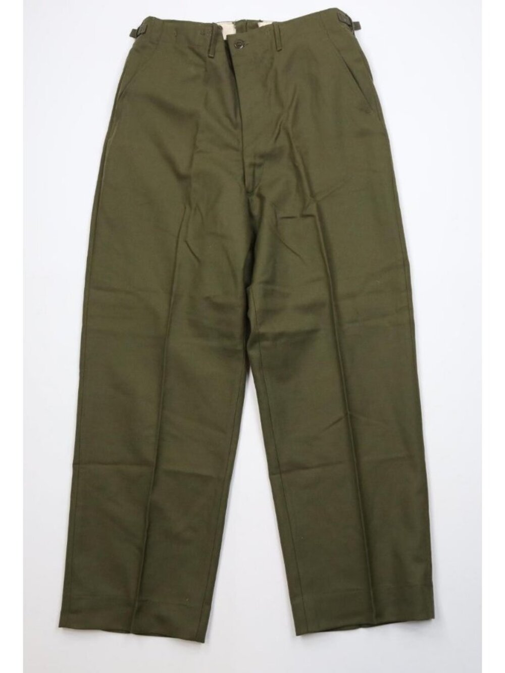 Deadstock Unissued Korean War Mens Medium Wool M1951 Wide Leg Field Pants USA